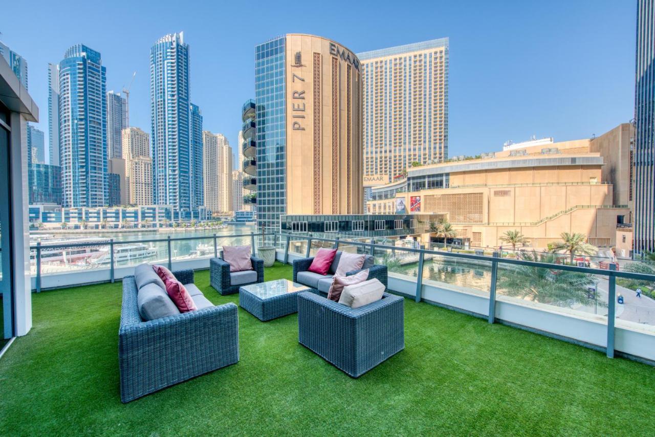 Maison Privee - Big, Bright, Luxury Marina Views Apt Next To Beach Dubai Eksteriør bilde