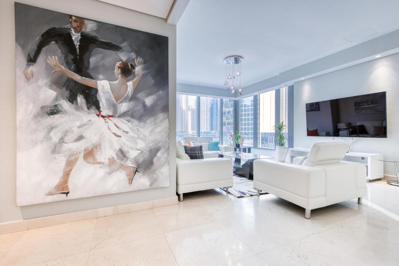 Maison Privee - Big, Bright, Luxury Marina Views Apt Next To Beach Dubai Eksteriør bilde