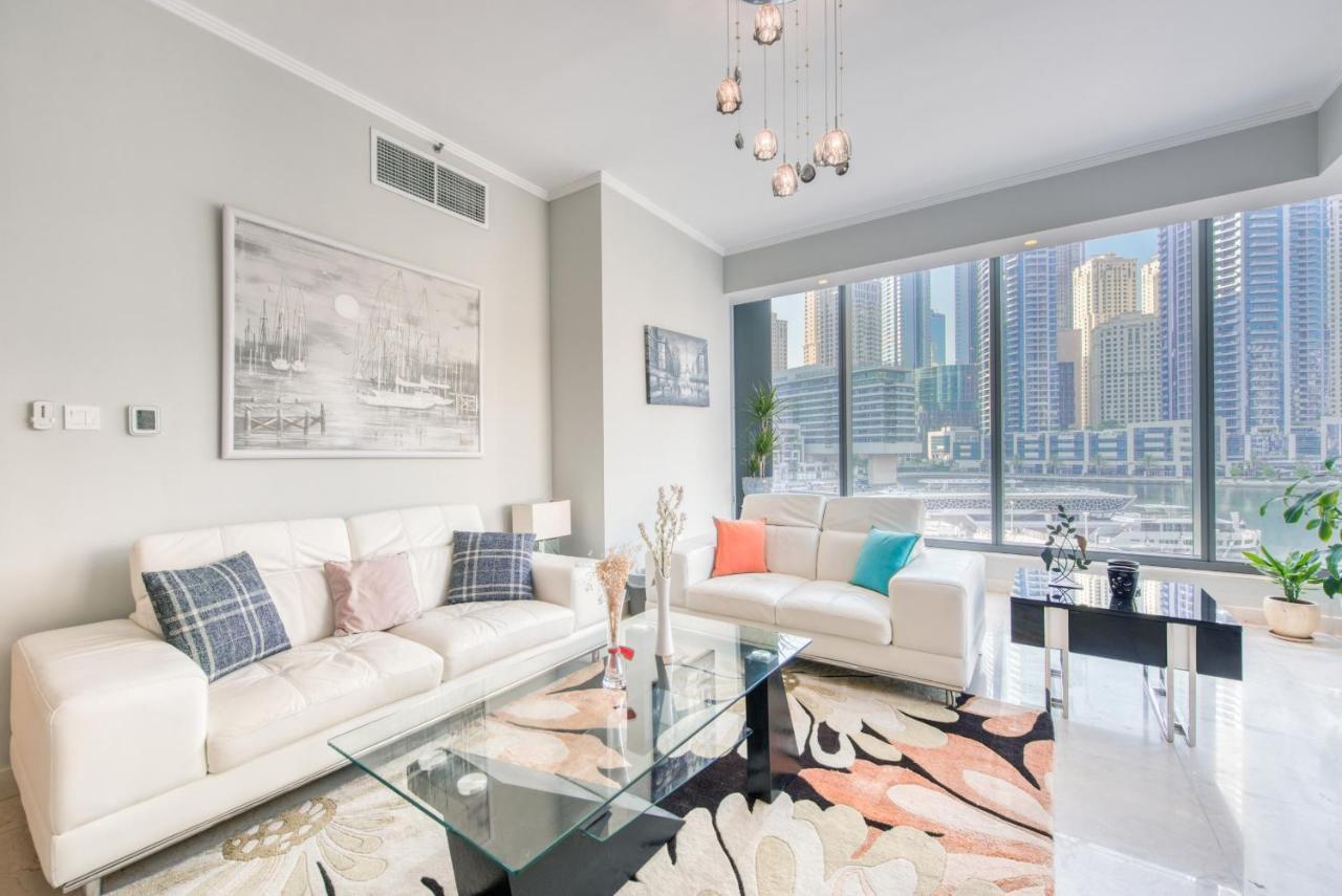Maison Privee - Big, Bright, Luxury Marina Views Apt Next To Beach Dubai Eksteriør bilde