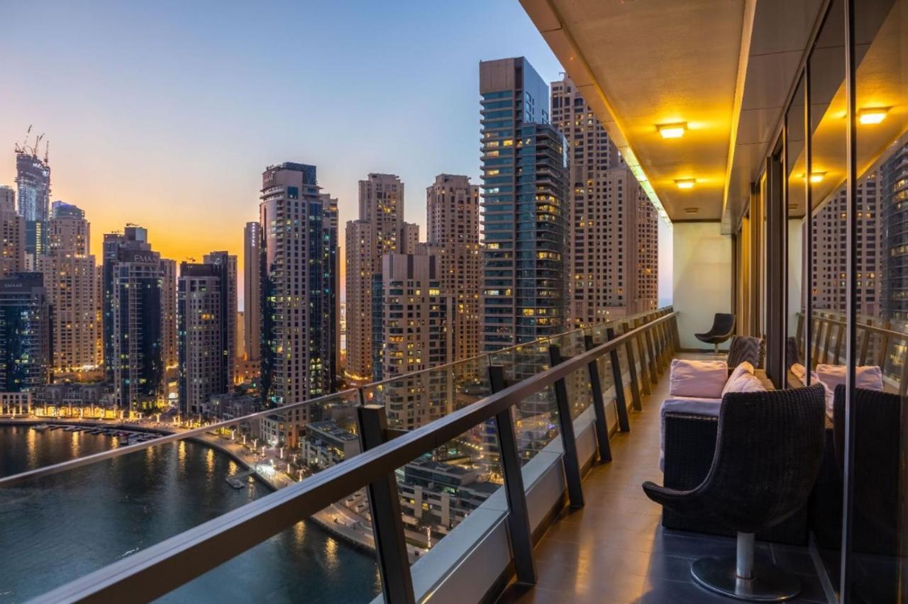 Maison Privee - Big, Bright, Luxury Marina Views Apt Next To Beach Dubai Eksteriør bilde