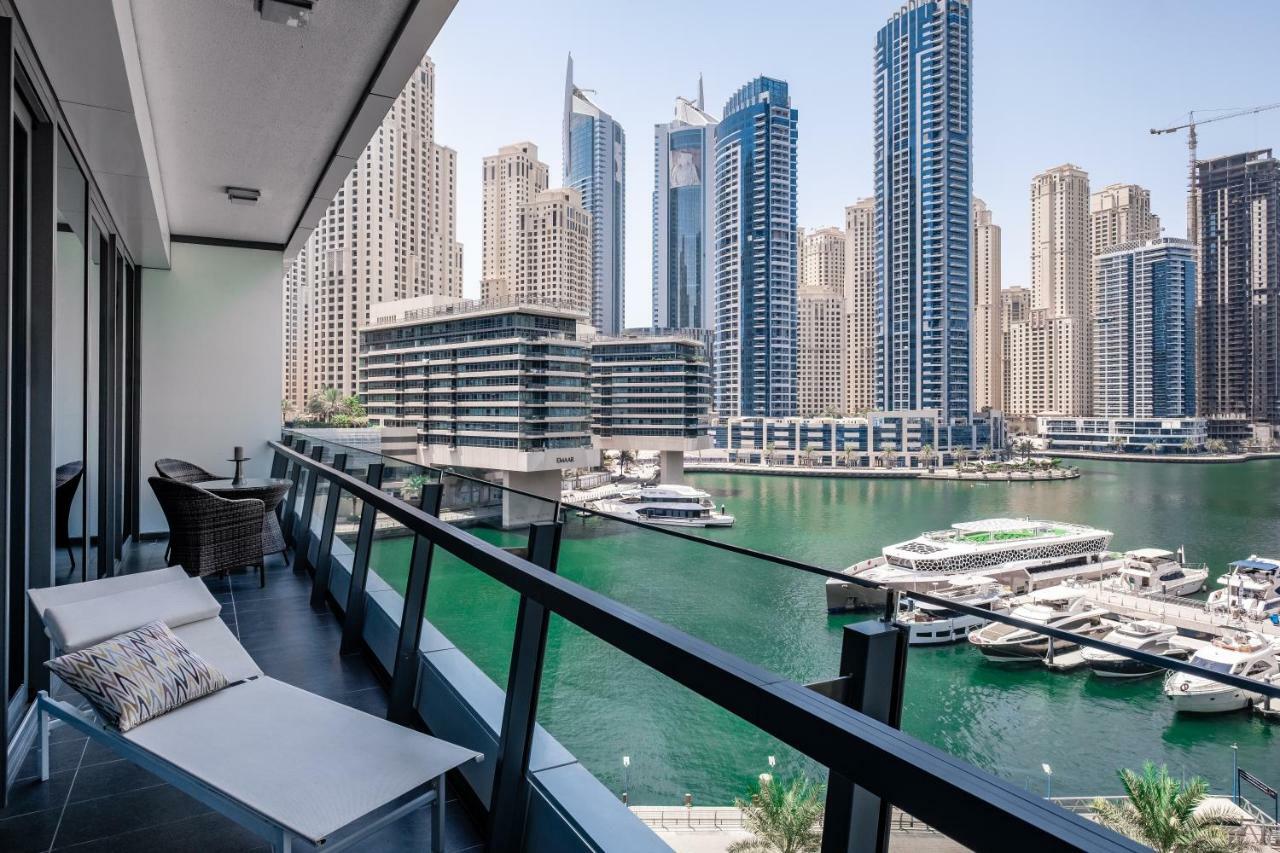 Maison Privee - Big, Bright, Luxury Marina Views Apt Next To Beach Dubai Eksteriør bilde