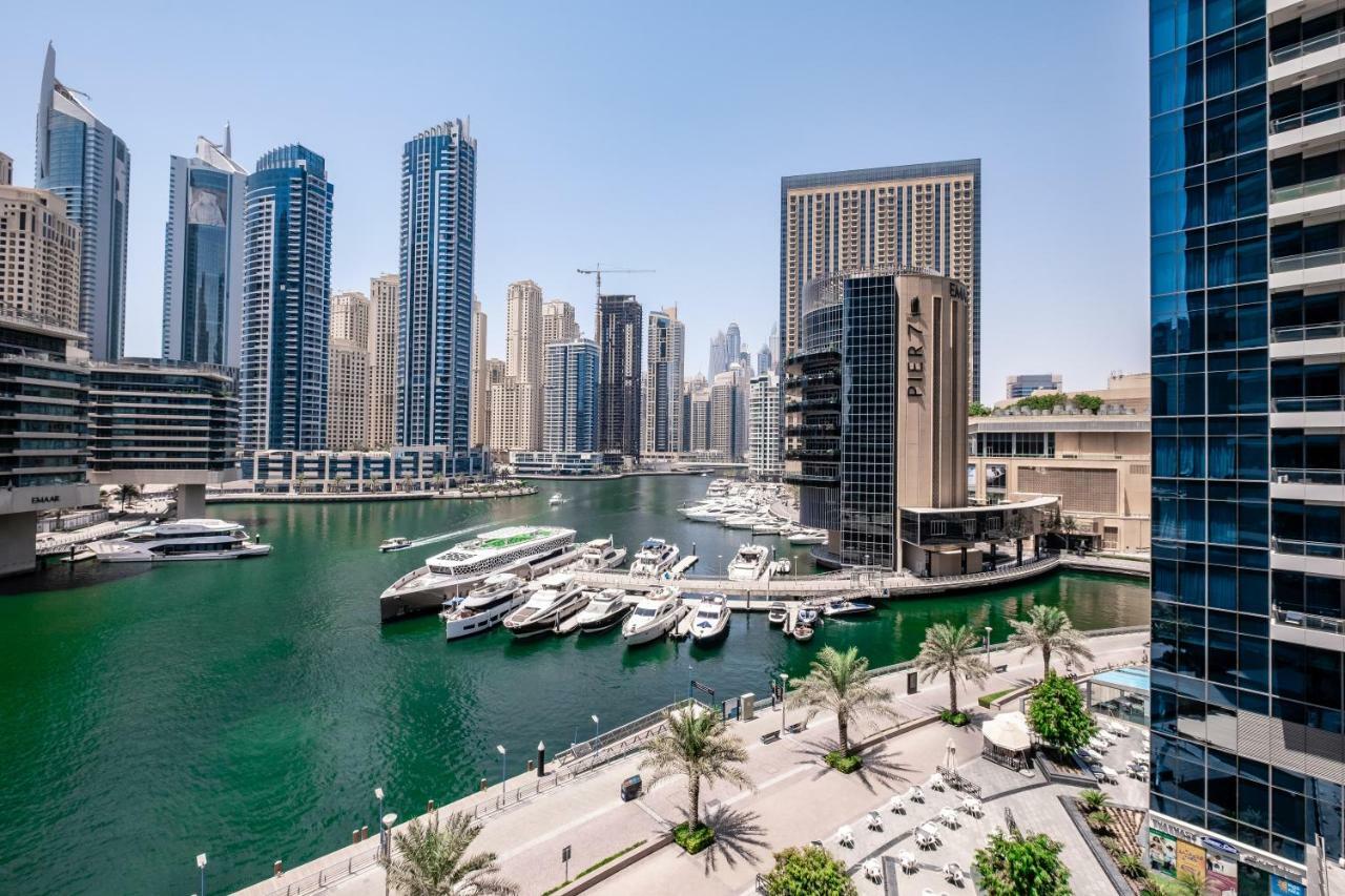Maison Privee - Big, Bright, Luxury Marina Views Apt Next To Beach Dubai Eksteriør bilde