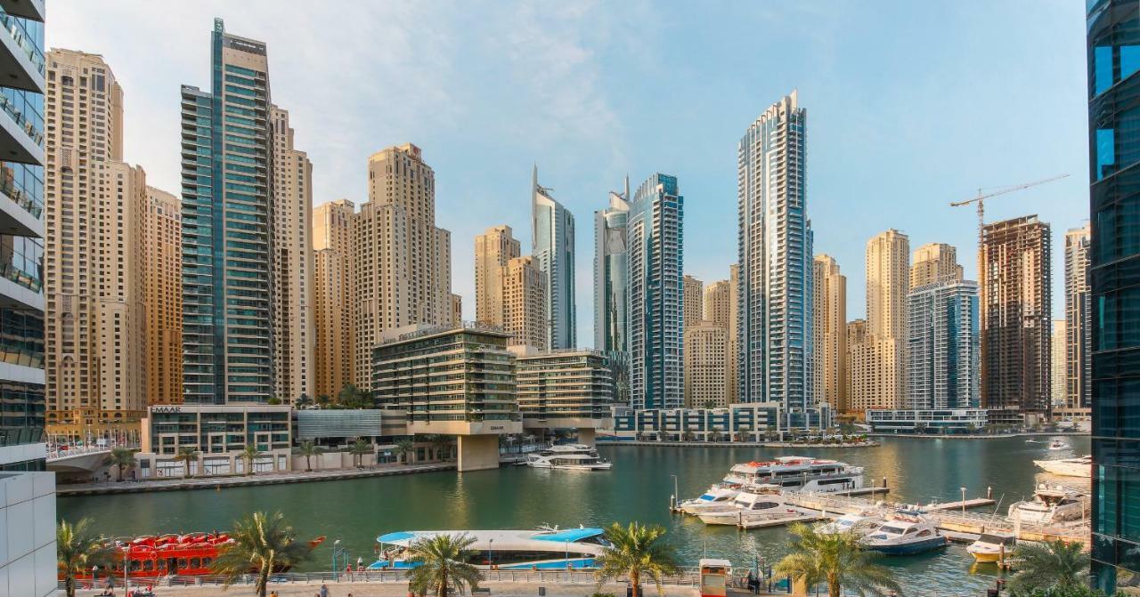 Maison Privee - Big, Bright, Luxury Marina Views Apt Next To Beach Dubai Eksteriør bilde